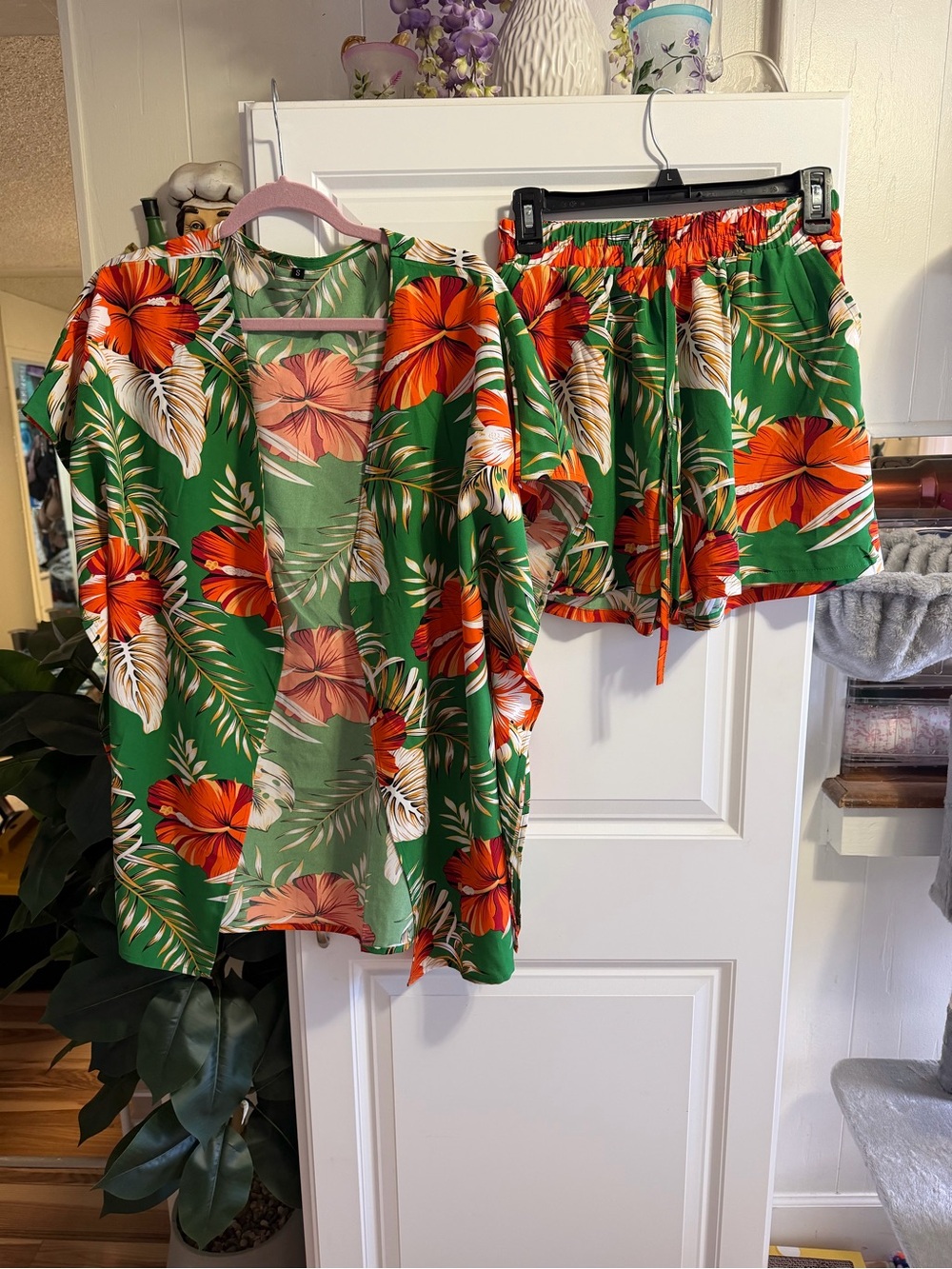 Brand New Cardigan open face with shorts size small